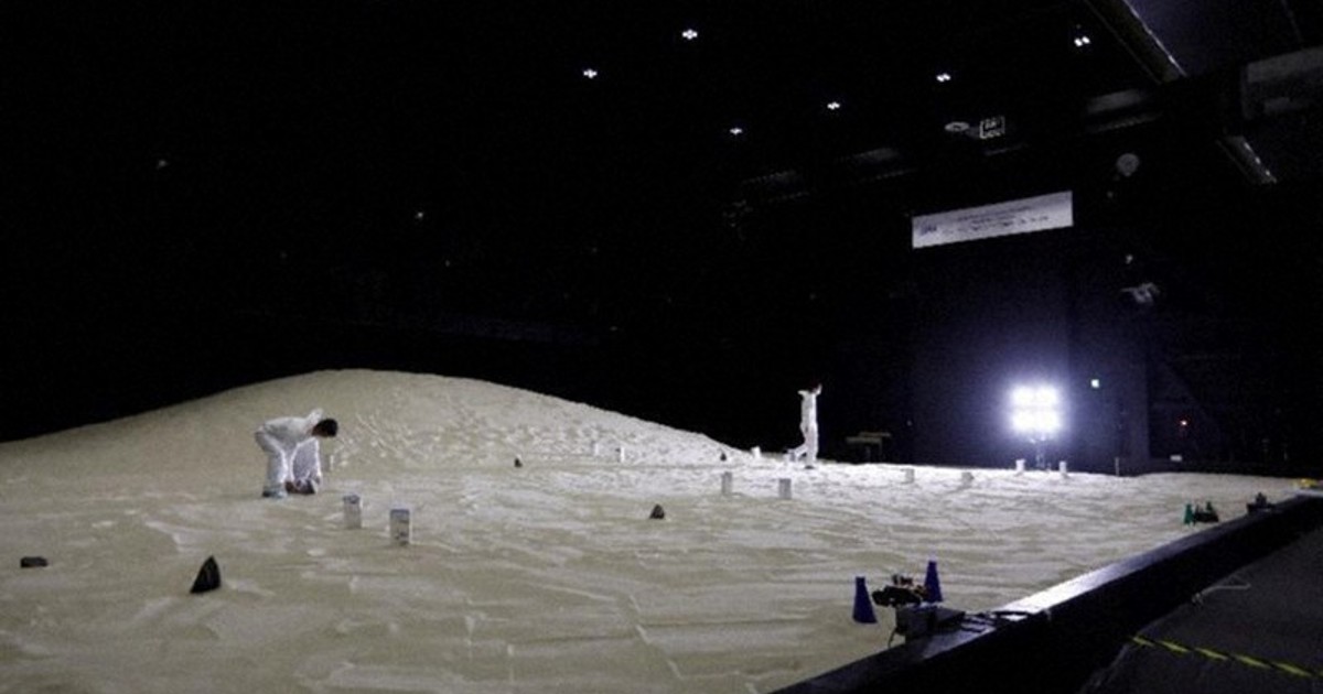 In Photos Japan's space agency unveils lunar exam venue for astronaut