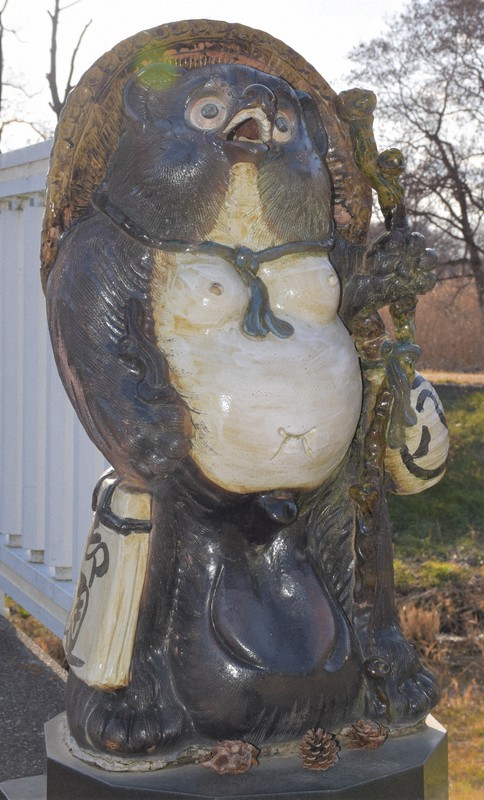 信楽焼　たぬき　置物　希少品　分福茶釜　茂林寺 信楽焼 たぬきの置物 分福茶釜 タヌキ 信楽焼 たぬき 置物 希少