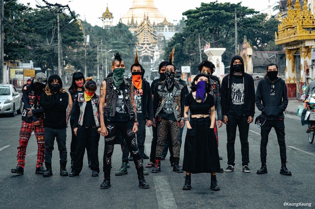 サンデー毎日：ミャンマーで自由を諦めない、パンクの連帯――パンク専門