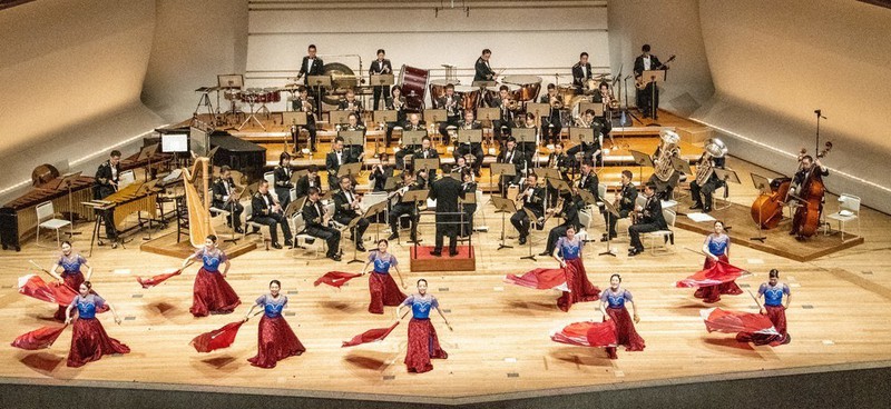 警視庁音楽隊が魅了 台東でグランドコンサート ／東京 | 毎日新聞