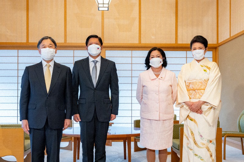 比大統領夫妻、両陛下が会見 | 毎日新聞