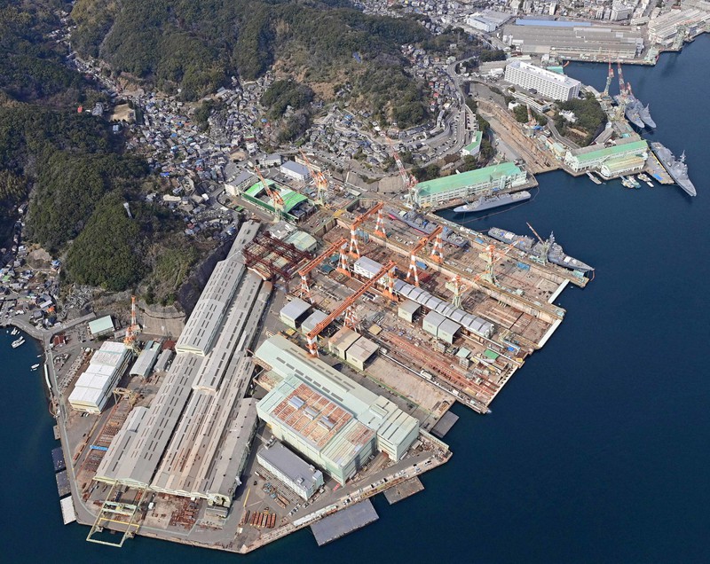 三菱重工長崎造船所でガス爆発か 男性1人が心肺停止状態 [写真特集6/5