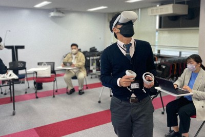 ゼミで理科のVR教材を開発