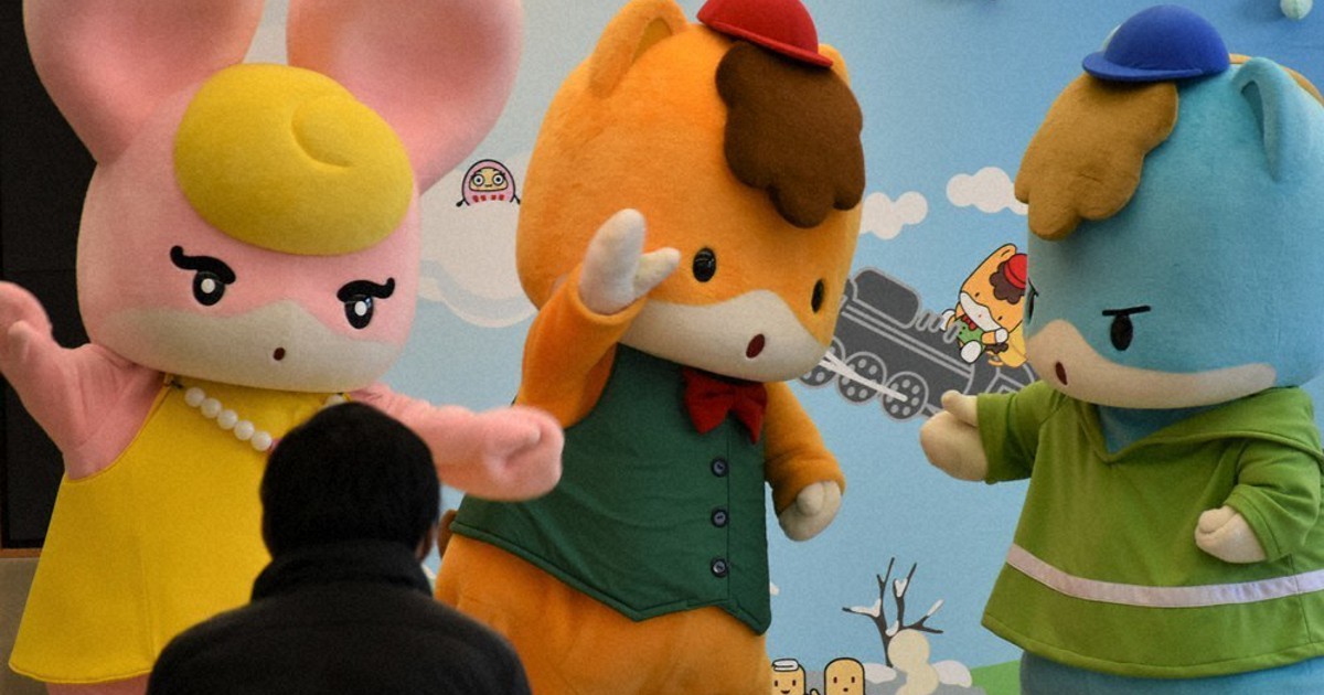 ぐんまちゃん 全国認知度70％目標 27年度までに 知事、初の数値化