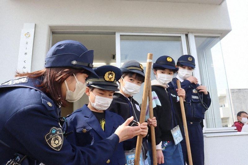 警察学校武道始 御坊警察署】 令和7年5月14日（金）、御坊警察署管内の各駅