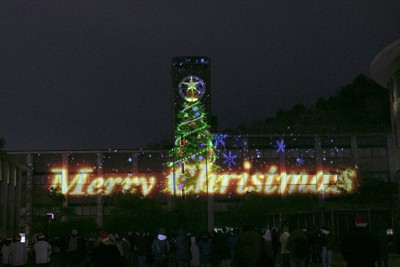 「りつくり2022 ～光のサンタと氷の時計台〜」衣笠キャンパスで開催