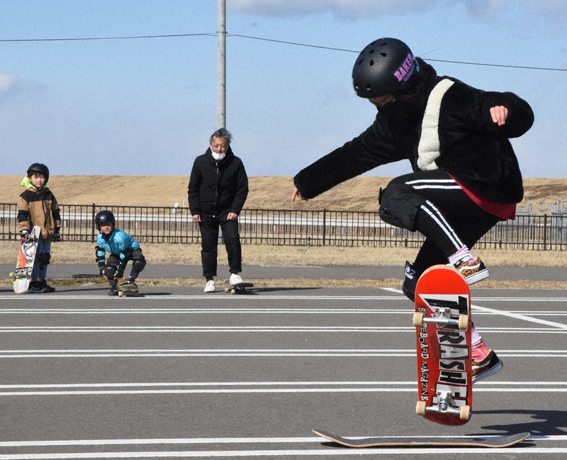 スポーツの今：地域から 被災地から五輪選手を プロから学べる 鳥の海