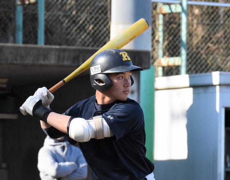 春へ一丸・'23センバツ慶応：選手紹介／4 福井直睦左翼手（2年