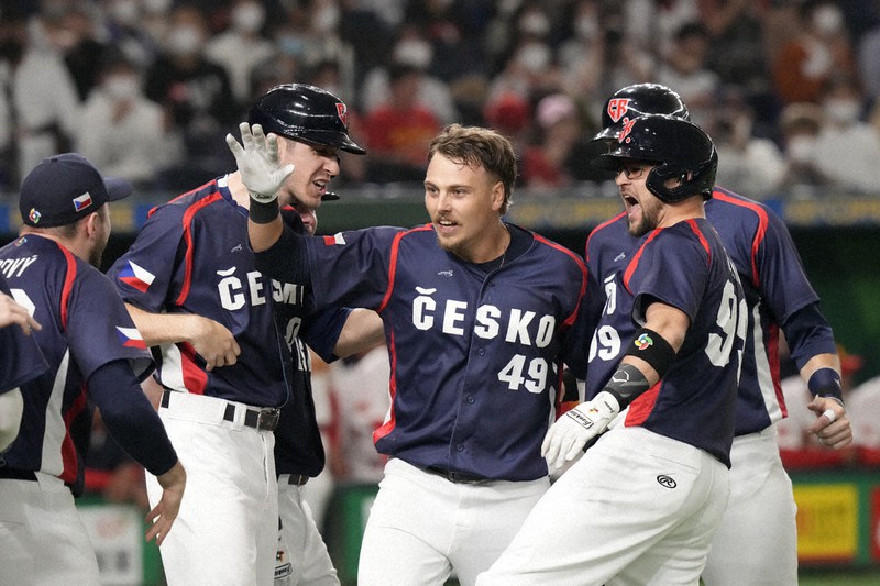 Czech Republic beats China 85 in World Baseball Classic The Mainichi