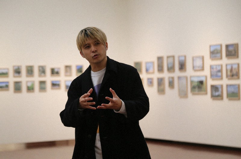 美術：パステル画展「坂口恭平日記」 熊本市現代美術館（中央区