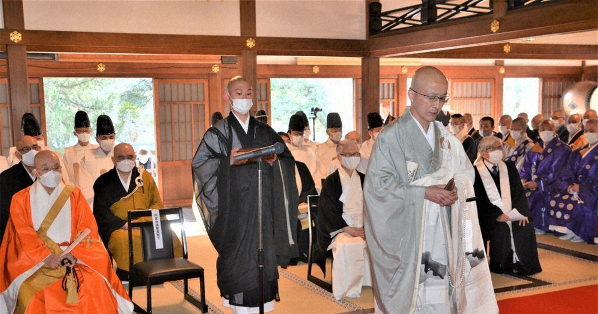 東日本大震災12年：3宗教で復興祈願祭 市民ら200人参列 鎌倉・円覚寺