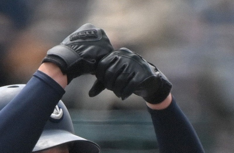 Japan high school baseball player's warning over 'pepper grinder