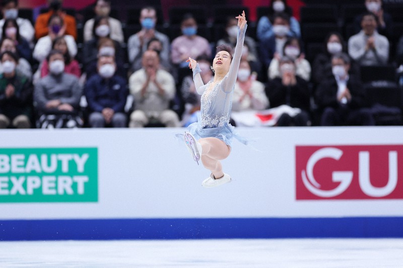 SPに「人生つめ込んだ」、三原舞依が好発進 世界フィギュア | 毎日新聞