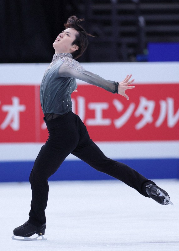 リンクサイド：宇野昌磨「これ以上できない演技だった