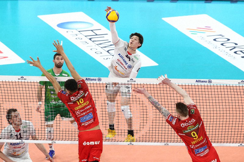 週刊バレー・セリエA：ミラノ、王者との激闘制しタイに 石川祐希MVP