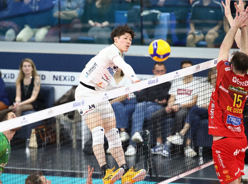 週刊バレー・セリエA：ミラノ、王者との激闘制しタイに 石川祐希MVP