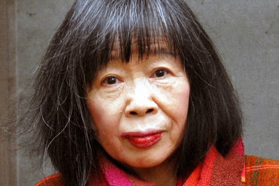 黒田杏子さん＝2008年、夫の黒田勝雄さん撮影