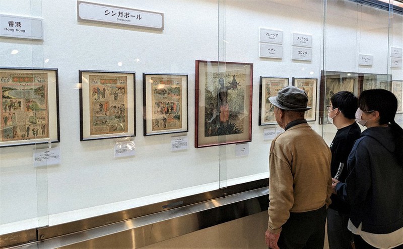 近代漫画の祖・北沢楽天 漫画会館で企画展 「世界漫遊」の旅に