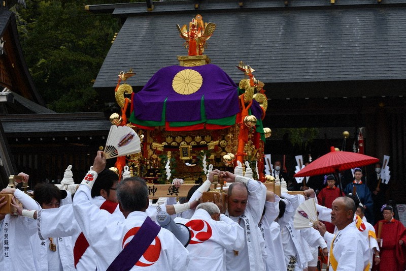 神輿復活、囃子鳴る 宮津・籠神社「葵祭」 ／京都 | 毎日新聞