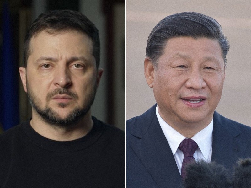 習近平氏とゼレンスキー氏が電話協議 ロシアのウクライナ侵攻後初