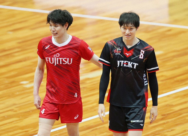 将洋の存在が刺激」 引退する富士通・柳田が感謝 黒鷲旗バレー | 毎日新聞