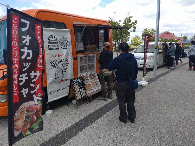 社会人野球 JABA選抜新潟大会 食で野球盛り上げ キッチンカー出店