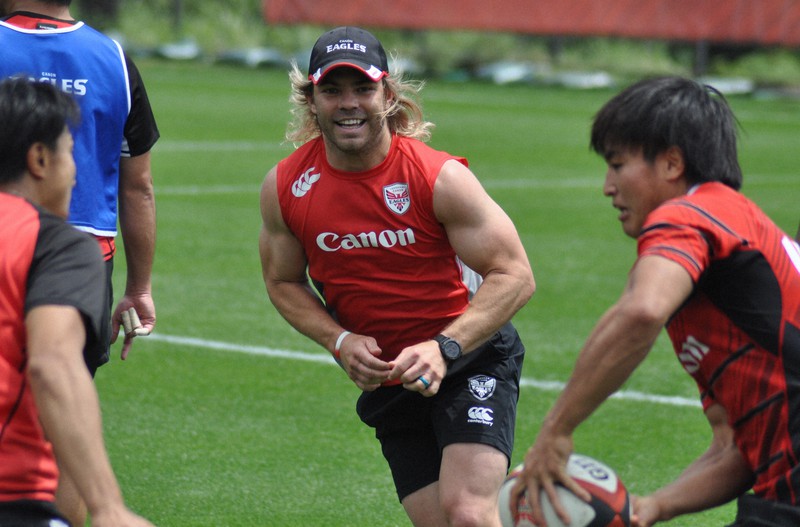 恋するラグビー：強気な「ファフさん」 横浜に勝者の精神もたらす