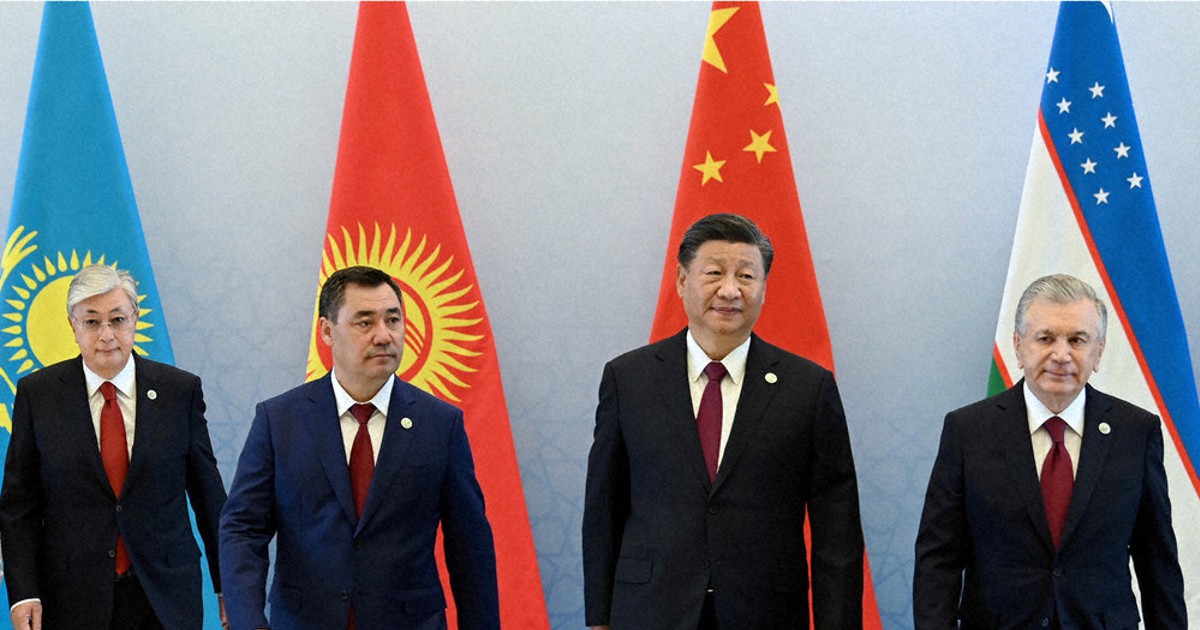中国、中央アジア重視 G7と同時期、5カ国と「サミット」 露にらみ