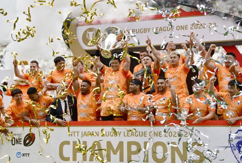 ラグビー・リーグワンPO、東京ベイが初優勝 埼玉を降す | 毎日新聞