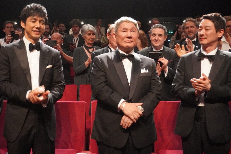 北野監督「首」上映 笑い誘う カンヌ映画祭 | 毎日新聞