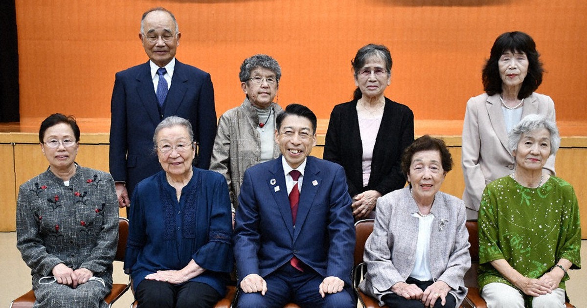 103人厚労大臣特別表彰 民生委員・児童委員功労者 県庁で伝達式 ／福岡