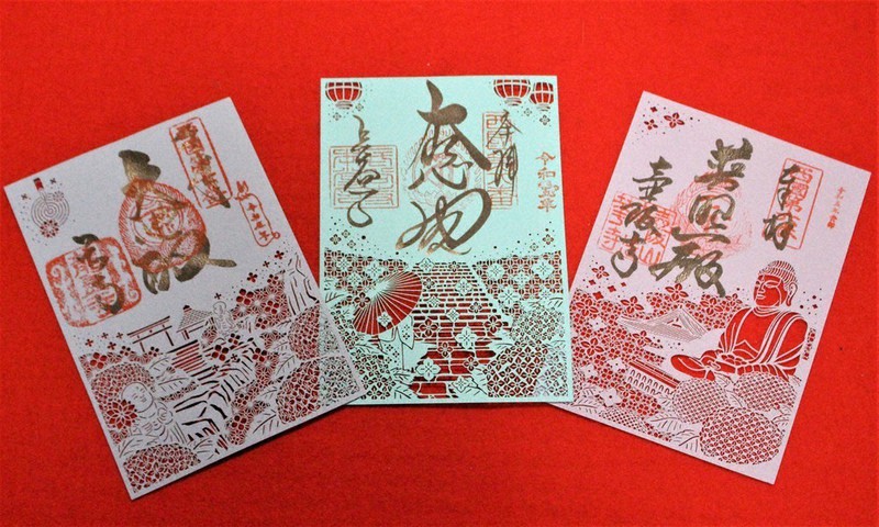 坂彩る「あぢさゐ」の嵐 あすから「大和三大観音」 各寺で特製御朱印も