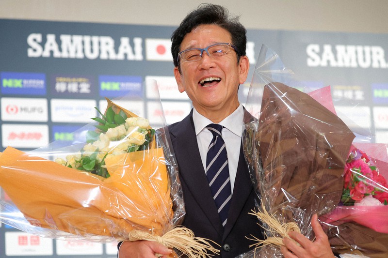 侍ジャパン 栗山英樹監督が退任記者会見 [写真特集1/5] | 毎日新聞