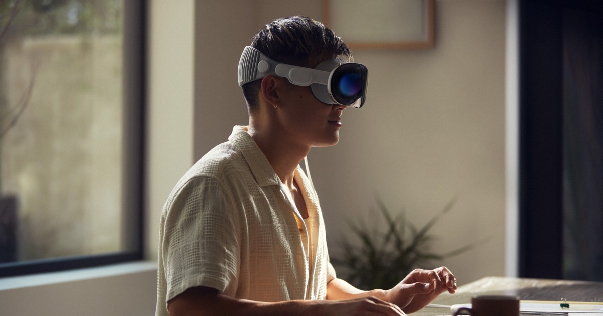 Apple Vision Pro」を発表 初のAR対応ゴーグル型新端末、約50万