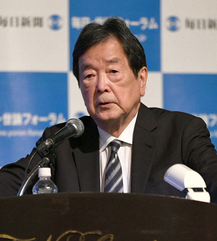 器☆高台☆作家☆田中均 田中均氏「衝突を止める役割は、政治と外交」 毎日・世論フォーラム