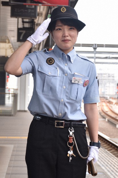 JR九州 運転士ワッペン シャツ