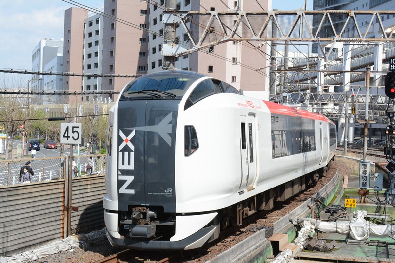 成田エクスプレスの車両デザイン変更 前面にあった飛行機マークは