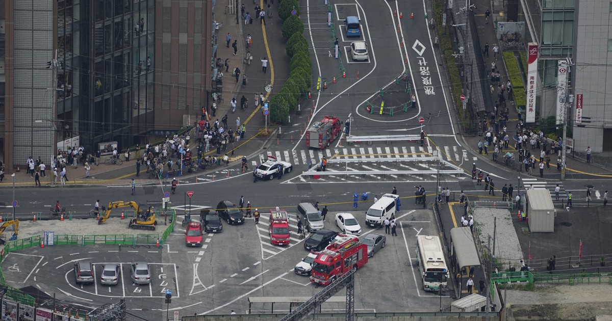写真・図解でわかる 安倍晋三元首相銃撃事件 [写真特集5/13] 毎日新聞