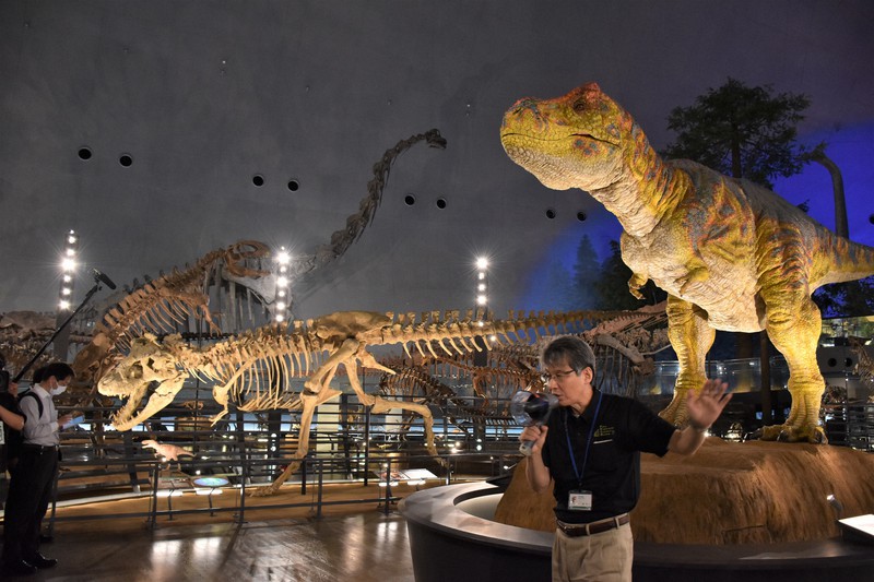 リアルさ増した！ 福井県立恐竜博物館リニューアルオープン | 毎日新聞