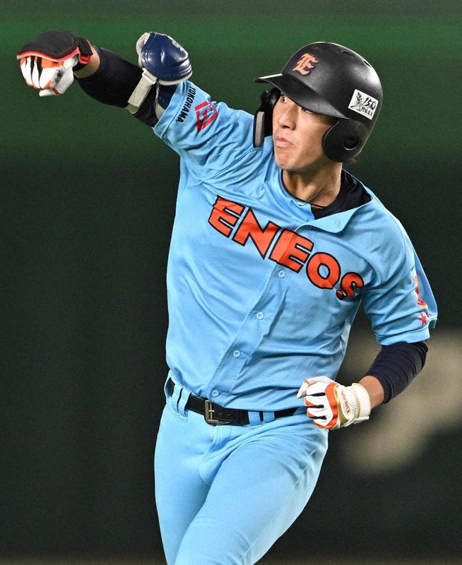 度会隆輝選手 都市対抗野球大会優勝記念ユニフォーム