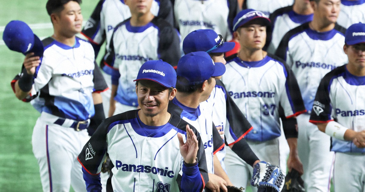 Panasonic パナソニック 野球部 Vジャン 社会人野球 都市対抗野球 思いを背負っている」 パナソニック・鳥谷敬コーチ 都市対抗 | 毎日新聞