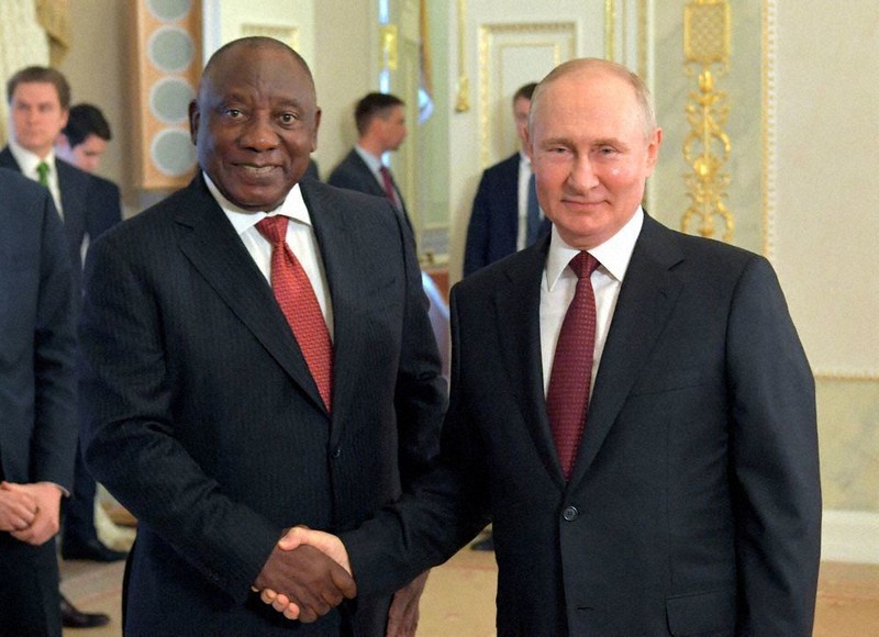 プーチン様 プーチン氏逮捕すれば戦争になる」 南ア大統領、BRICS会議巡り見解