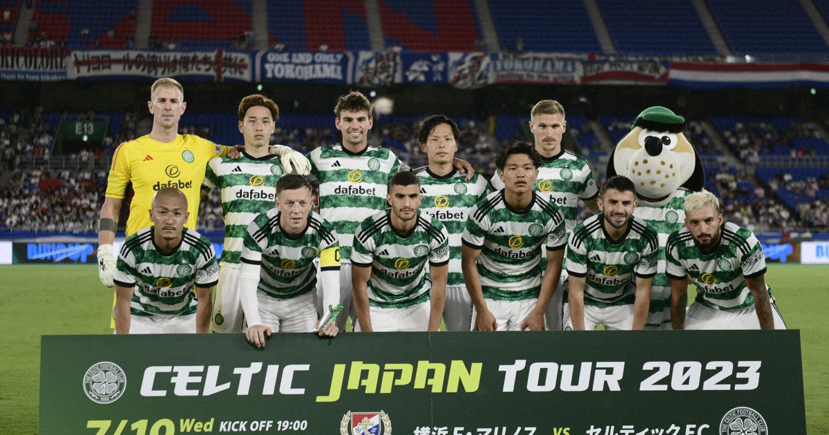 サッカー親善試合 横浜F・マリノスVSセルティック [写真特集3/21