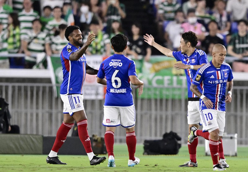 サッカー親善試合 横浜F・マリノスVSセルティック [写真特集3/21