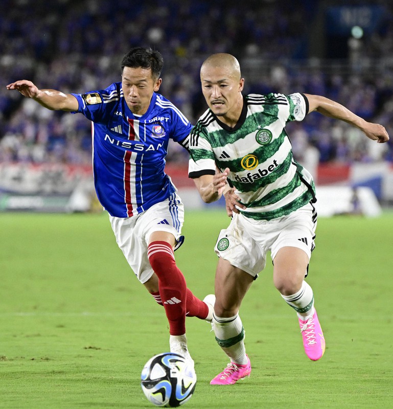 サッカー親善試合 横浜F・マリノスVSセルティック [写真特集3/21