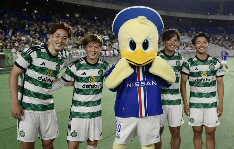 サッカー親善試合 横浜F・マリノスVSセルティック [写真特集1/21