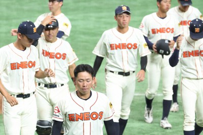 ENEOS度会隆輝選手「思いが前に出すぎた」 都市対抗 | 毎日新聞