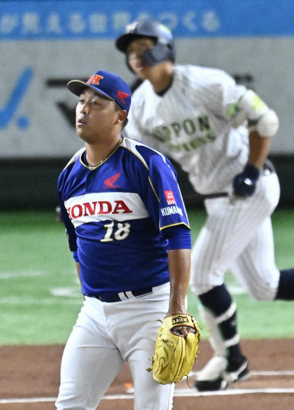 第7日第2試合 日本通運vsHonda熊本＝2回戦 第94回都市対抗野球
