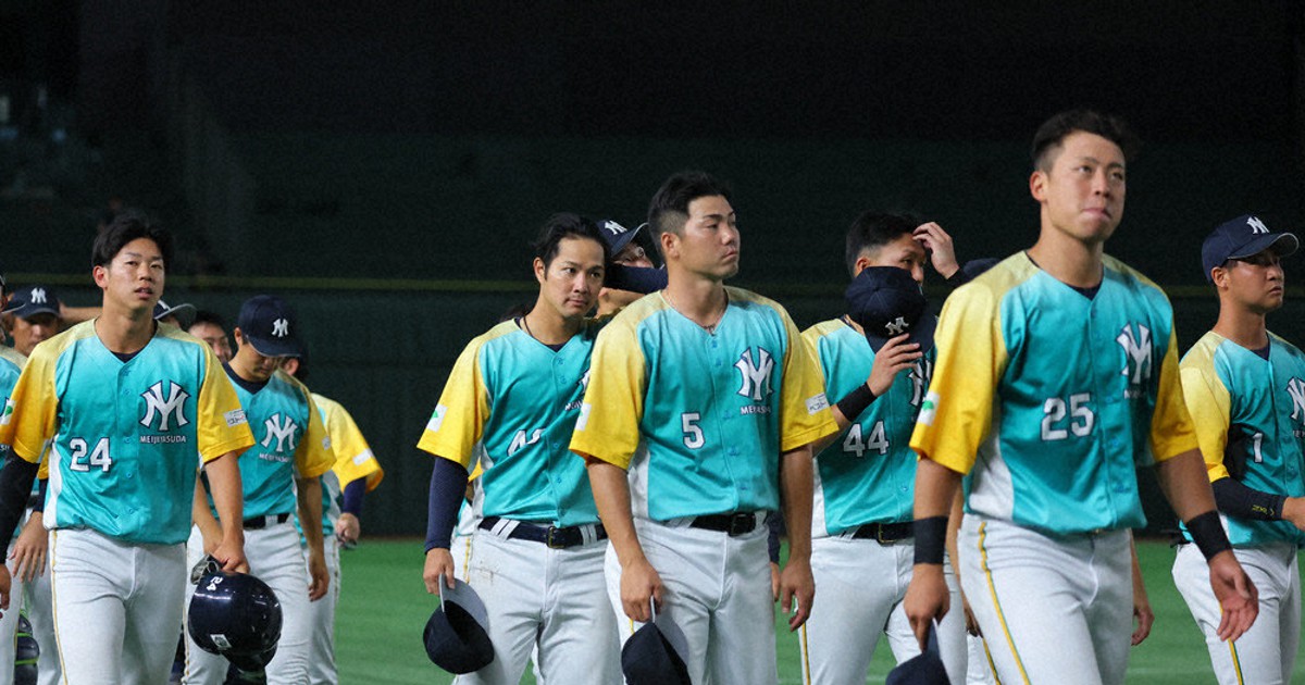 第94回都市対抗野球：明治安田、8強逃す 最終回「あと1本」出