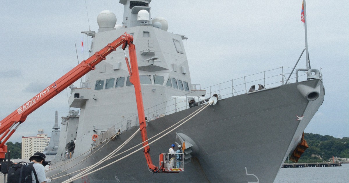 イタリア艦、横須賀に初寄港 インド太平洋巡り海自と連携強化へ | 毎日新聞